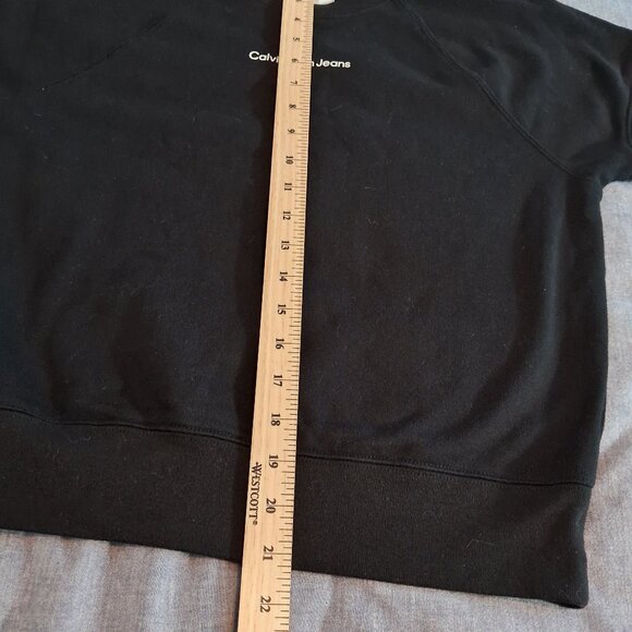 Calvin Klein Jeans Black Short Sleeve T-Shirt - Picture 6 of 9